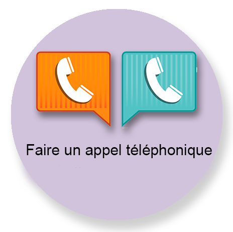 Faire un appel téléphonique