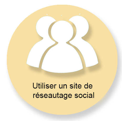 Utiliser un site de réseautage social