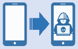 « Icône suggérant le piratage d’un cellulaire »